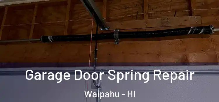  Garage Door Spring Repair Waipahu - HI