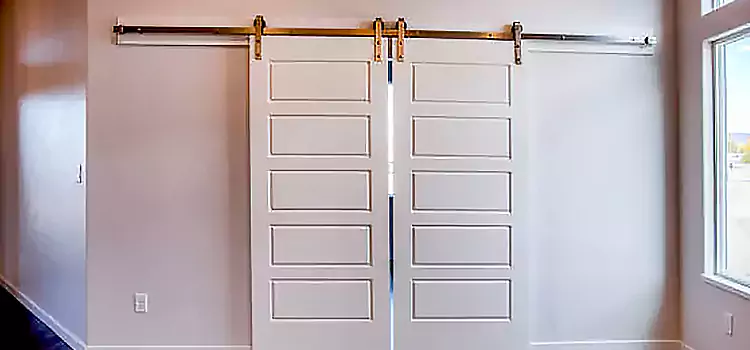 Glass Barn Door with Installation Hardware Kit Waipahu
