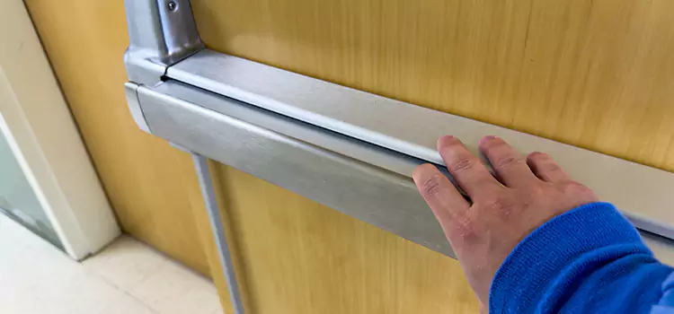 Installing a Push Bar on a Door Waipahu